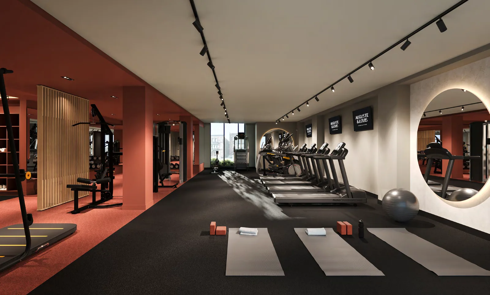 Gym rendering · Louis Condominiums · Devimco
