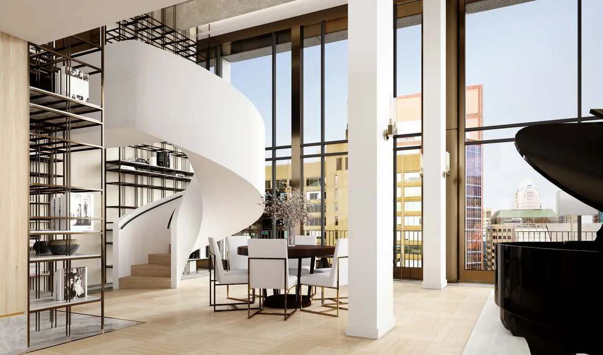 Library rendering · MAA Condominiums · Devimco