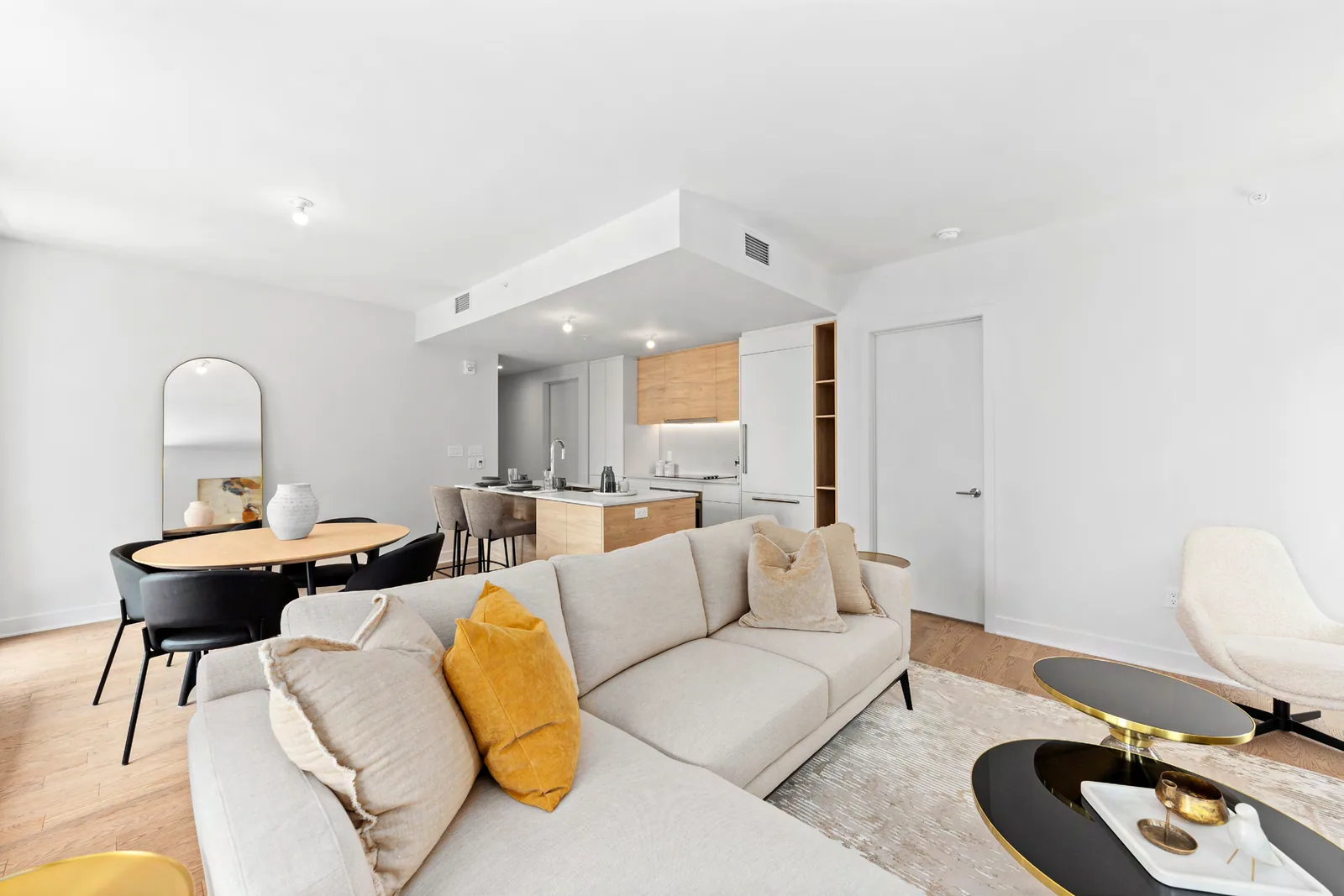 Condo interior rendering · Oria · phase 1 · Devimco