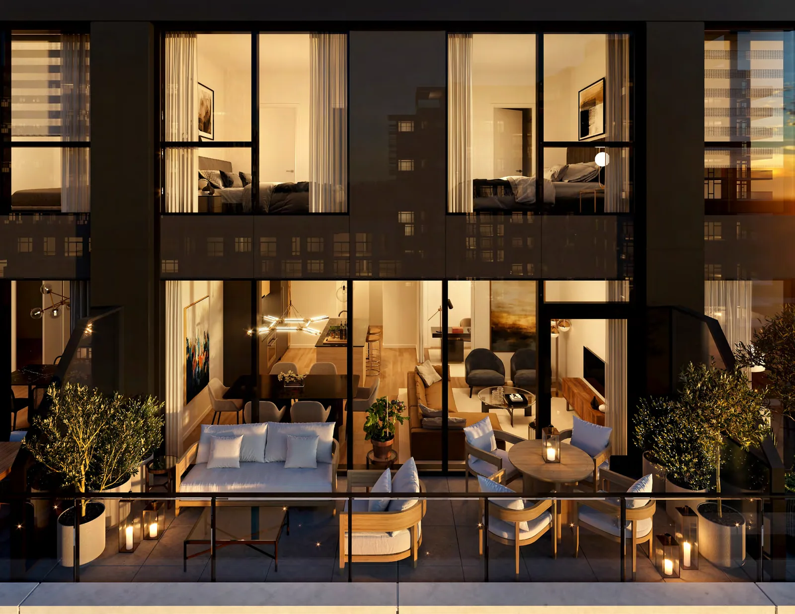 Townhouse rendering · Oria · phase 1 · Devimco