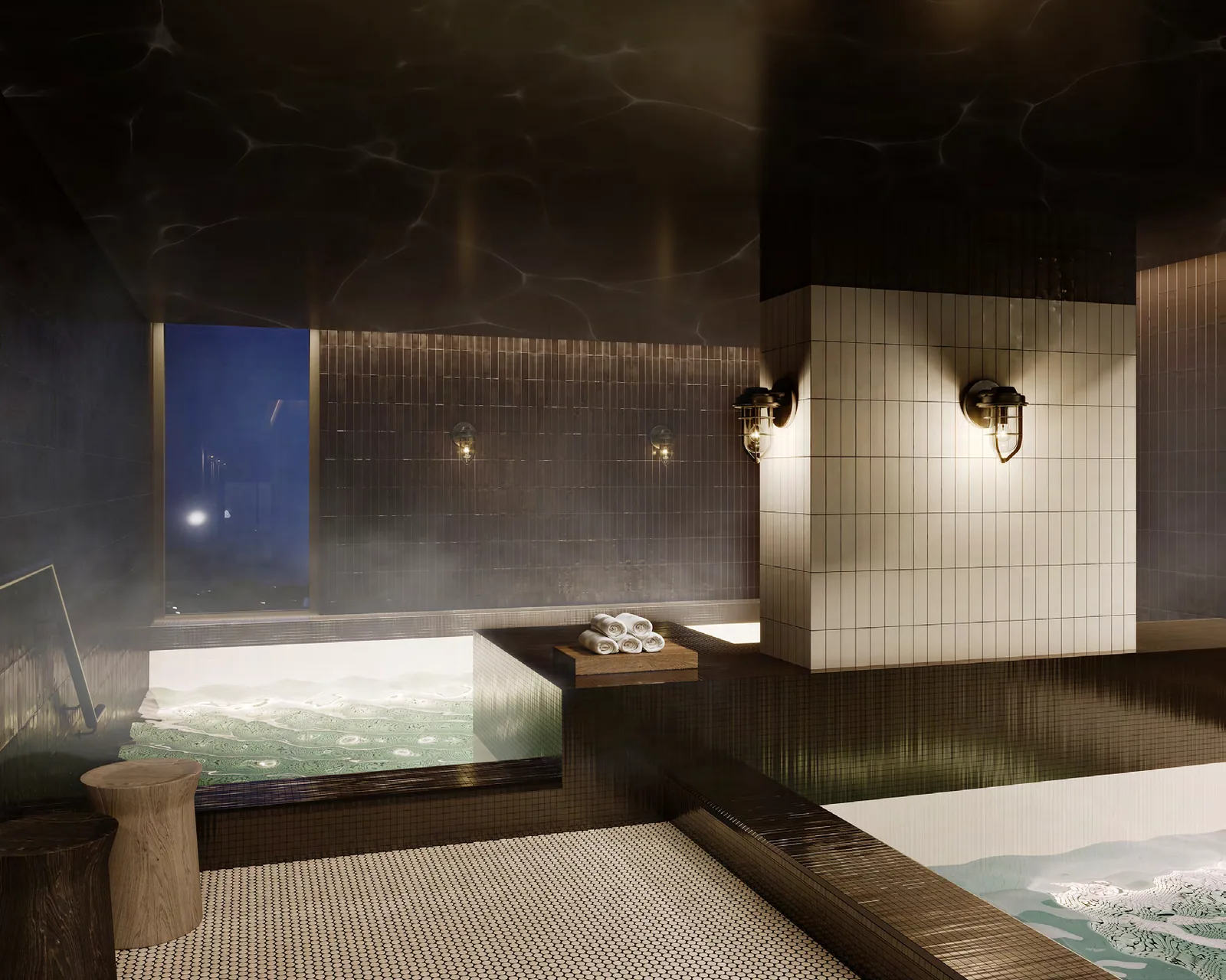 Spa rendering · Sir Charles Condominiums · Devimco