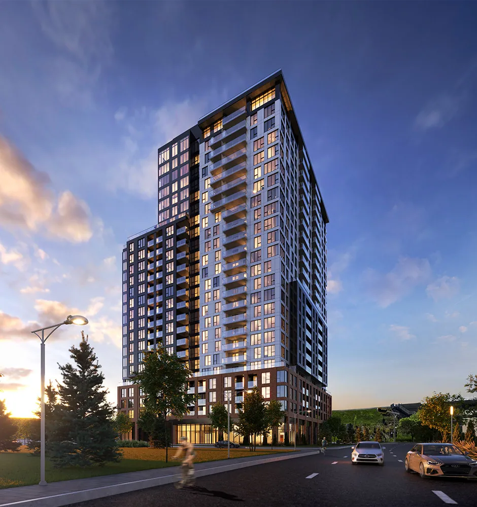 Devimco project visual for Sir Charles Condominiums
