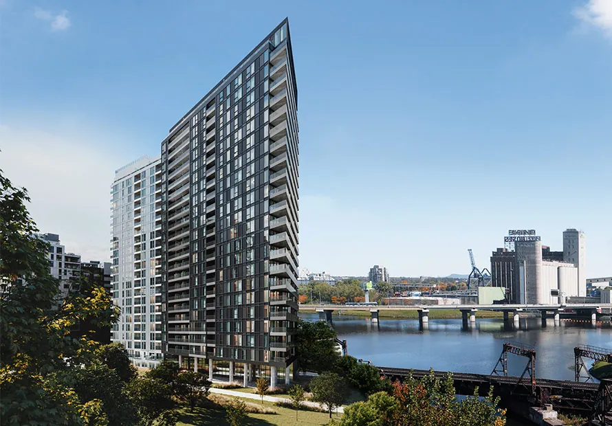 Devimco project visual for Wellington sur le Bassin